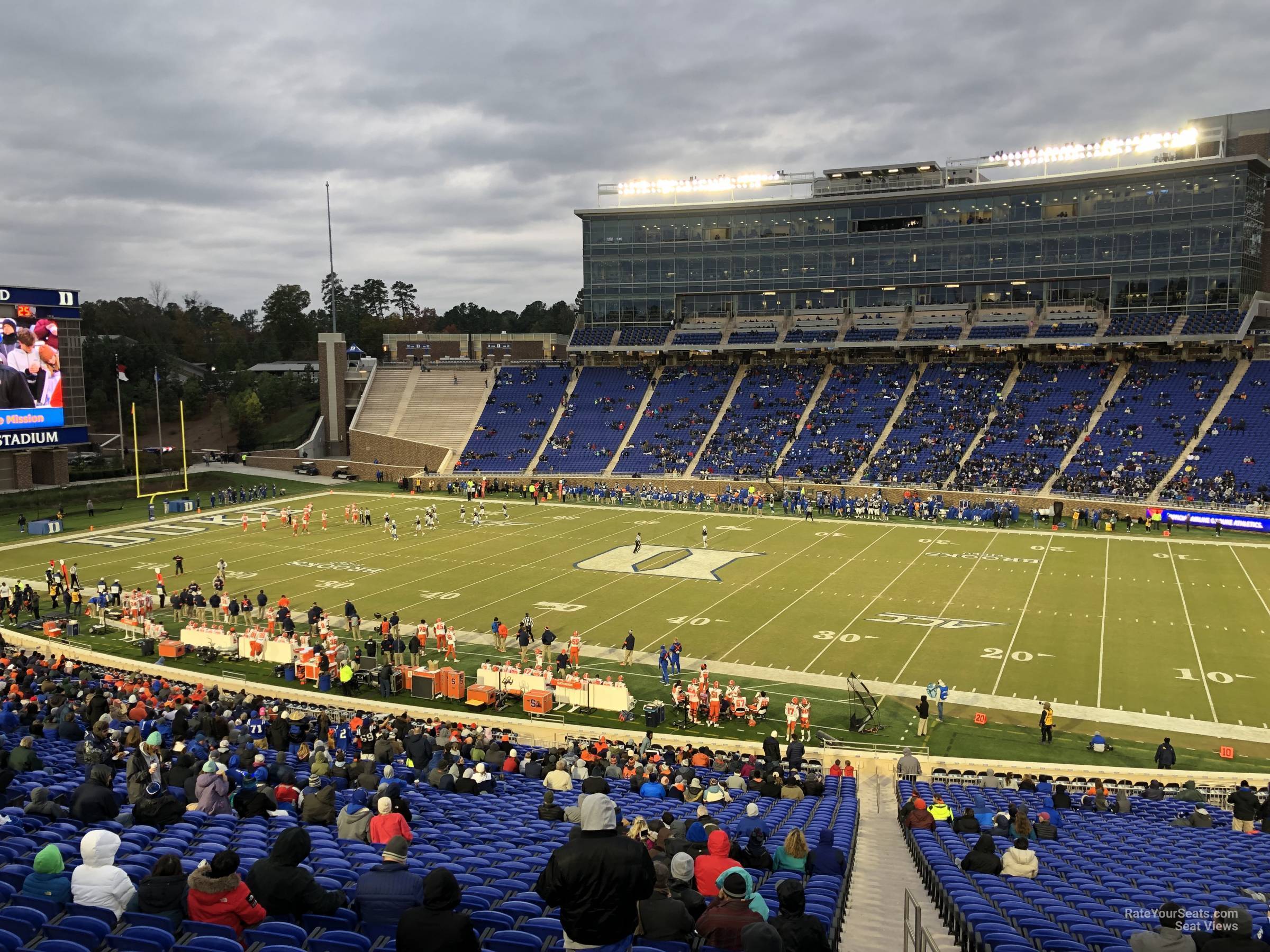 section 9, row pp (2) seat view  - wallace wade stadium